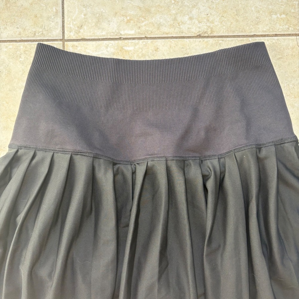 Attarco‎ Black Pleated Tennis Skort High Waisted Athletic Mini Skirt Size M - Picture 2 of 7